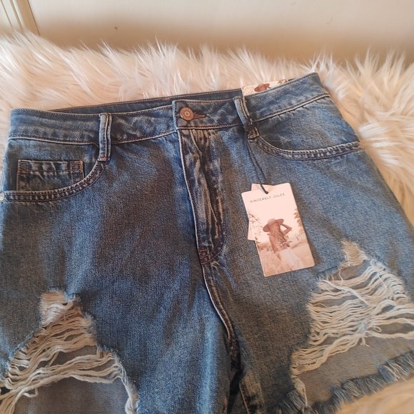 Sincerly Jules Pants - NWT SINCERELY JULES SUPER HIGH RISE SHORTS